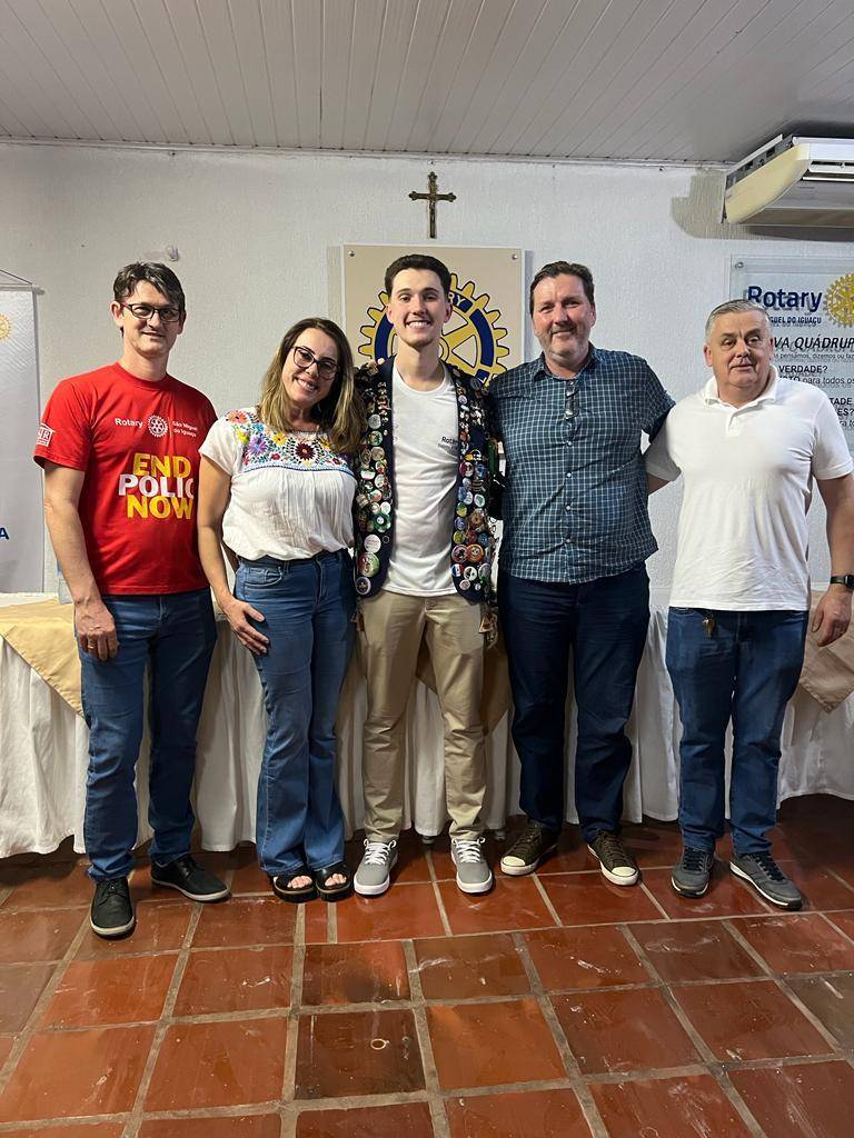 Intercambista João Artur Bremm