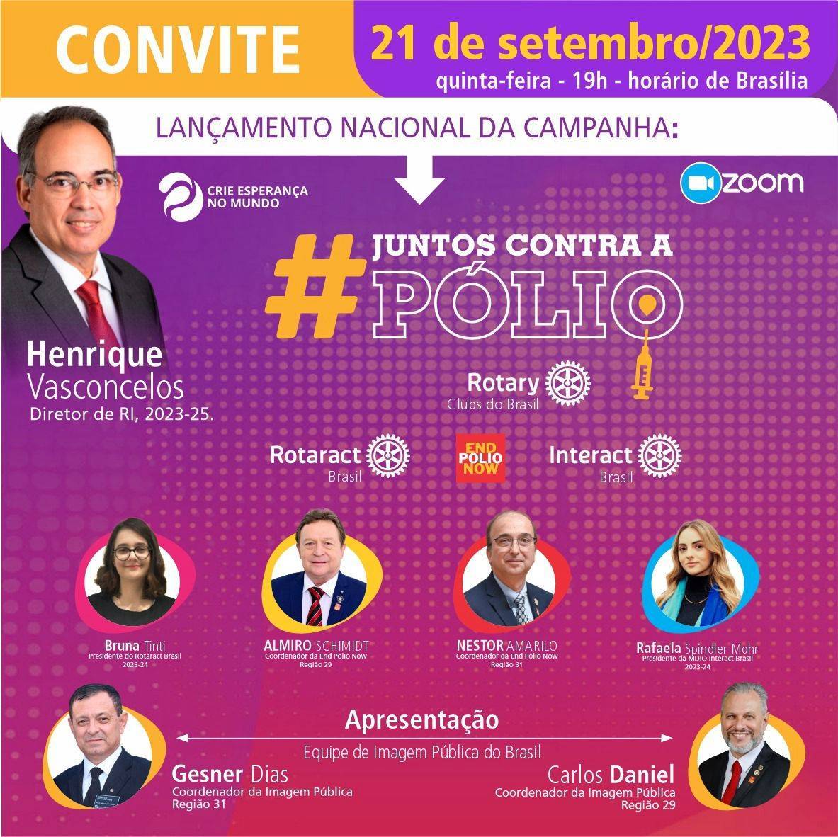 #JuntosContraPólio