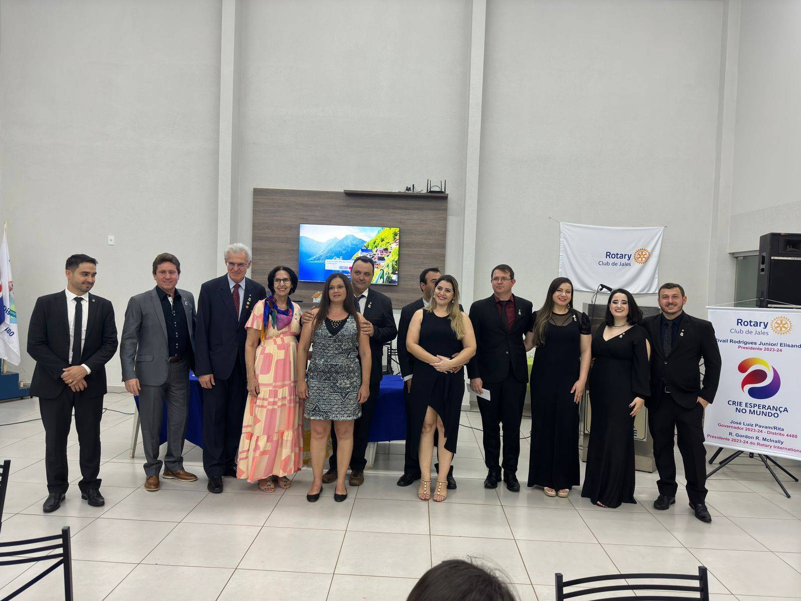 Visita do governador ao Rotary Club de Jales