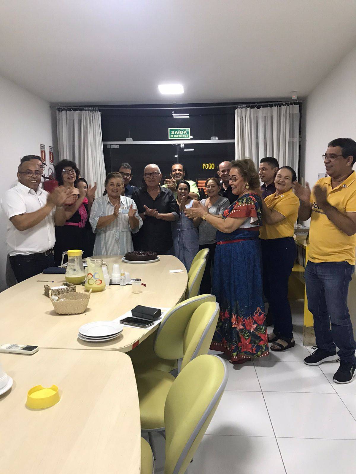 Comemoração do aniversário do companheiro Raimundo Júnior