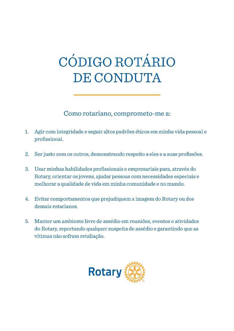 Código Rotário de Conduta
