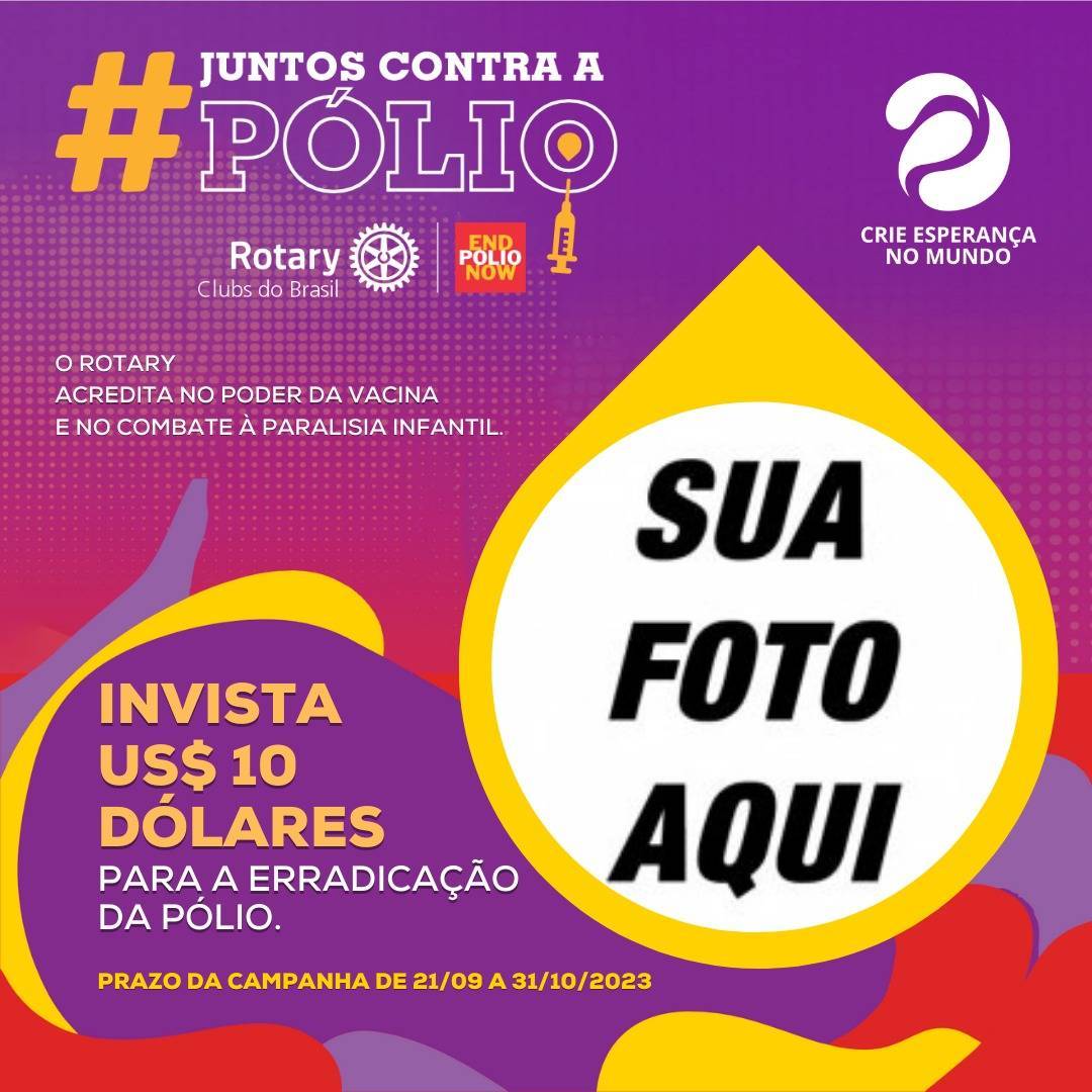 Invista no combate à pólio