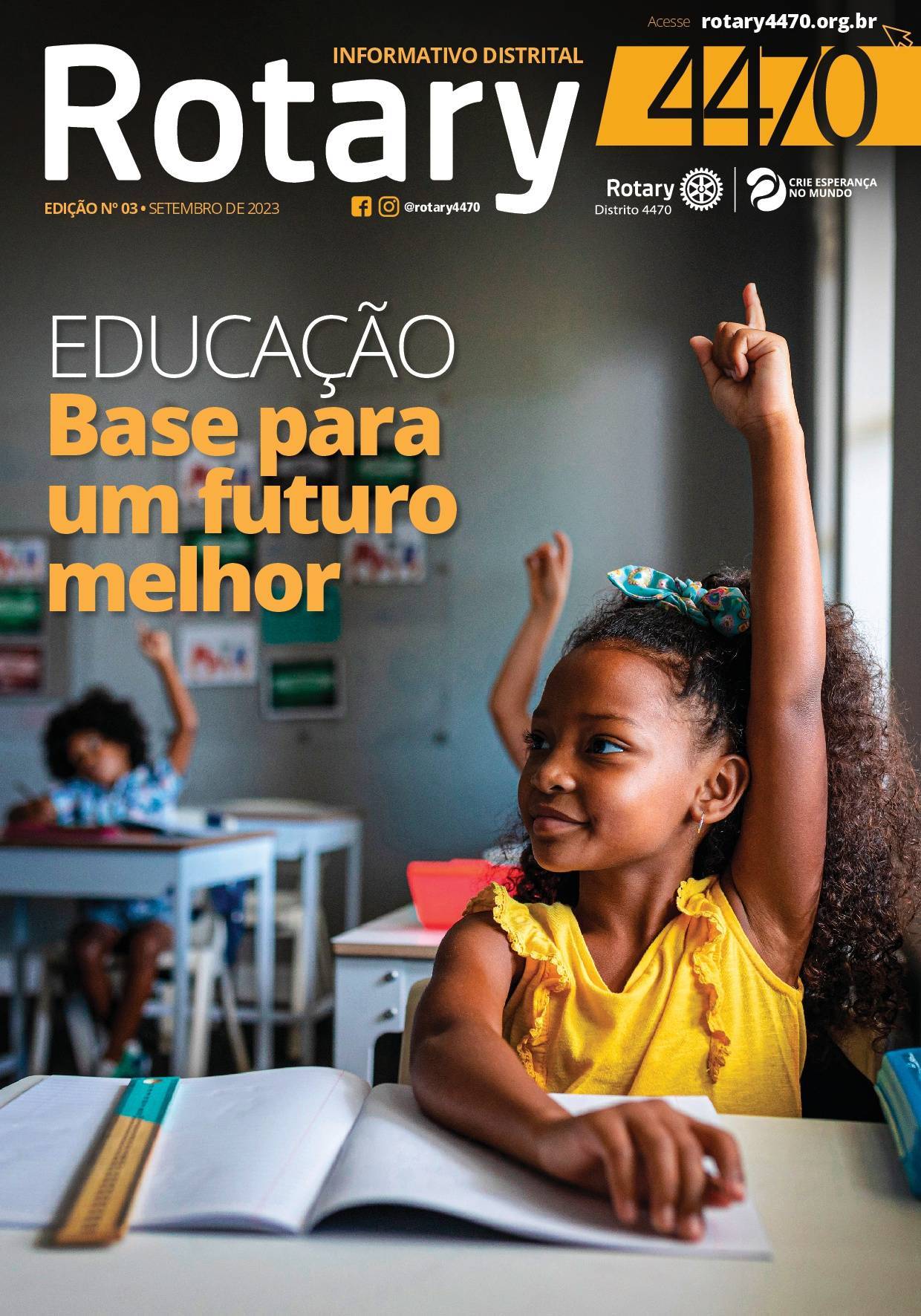 Informativo Rotário de SETEMBRO/2023 - Numero 03 - Carta Mensal