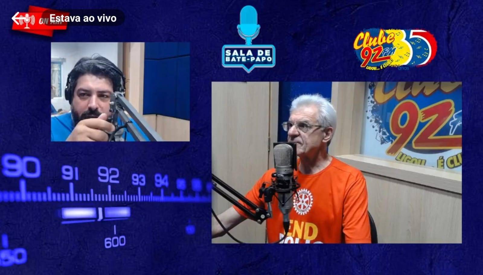 Governador participa de programa na Radio Club FM