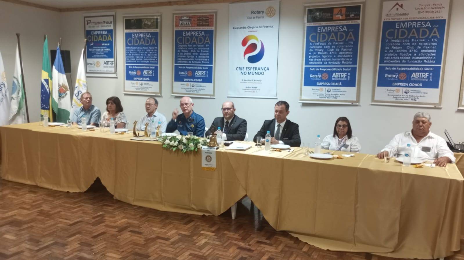 SEMINÁRIO INTERCLUBES EM FAXINAL - Participação massiva dos clubes!!