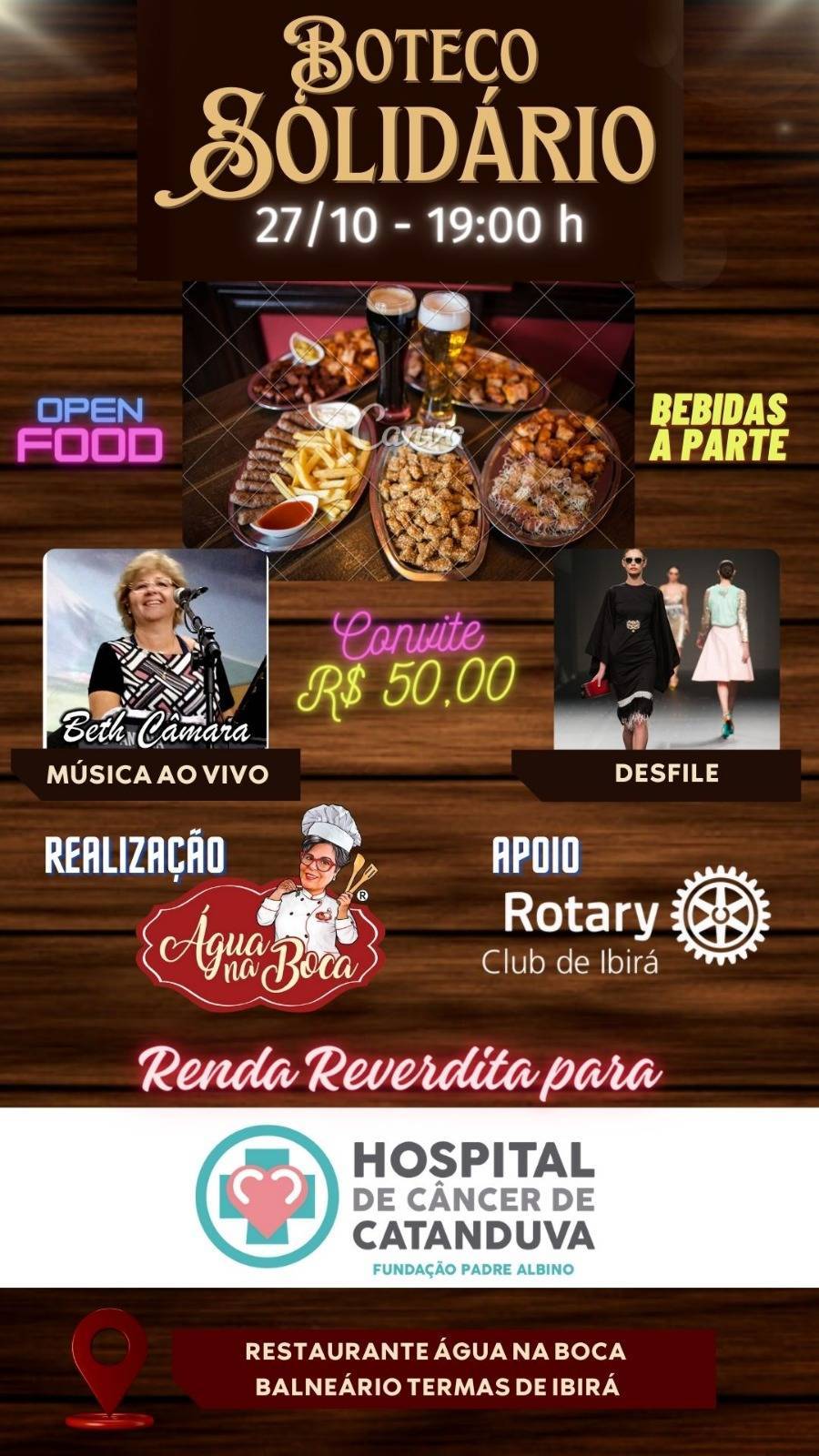 Boteco Solidário do Rotary Club de Catanduva