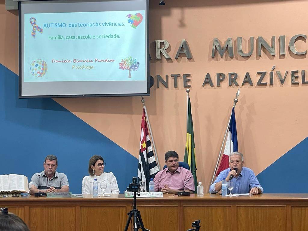 Rotary Club de Monte Aprazível realiza a Palestra Espectro Autista