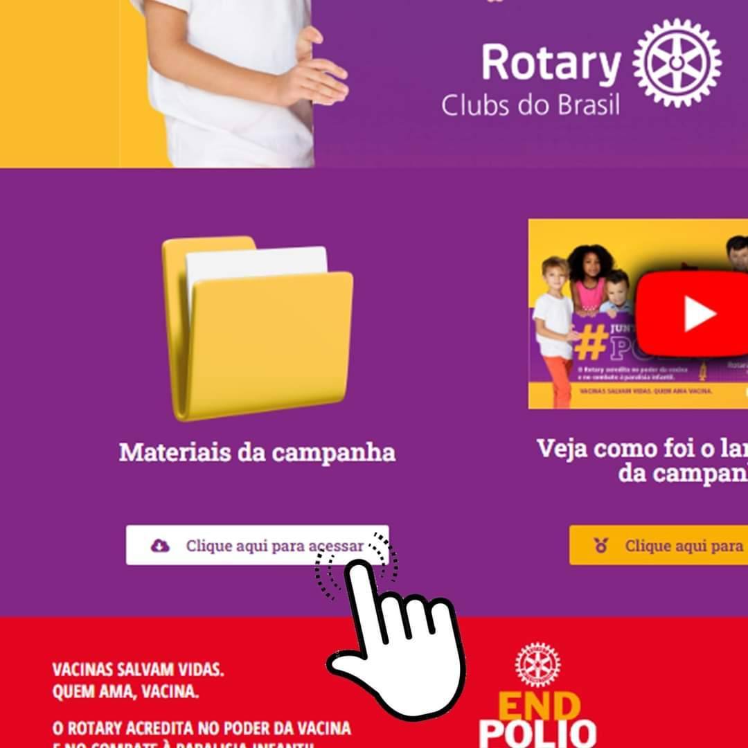 Você já acessou o site da campanha "Juntos Contra a Pólio"?