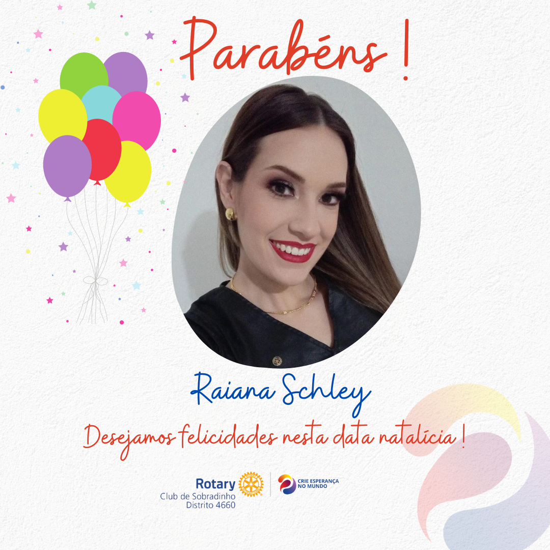 Felicidades a nossa rotariana!