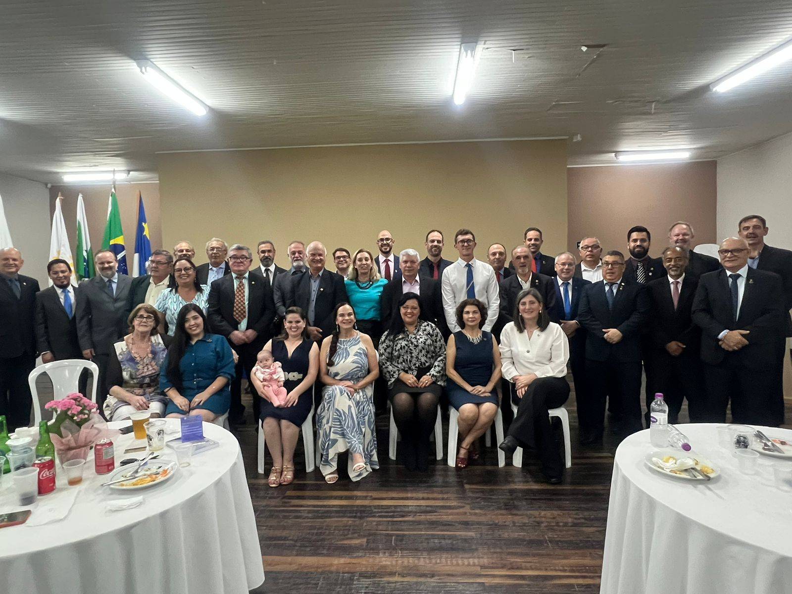 Em grande festiva quatro novos associados se integram ao Batalhão de Pessoas do Bem