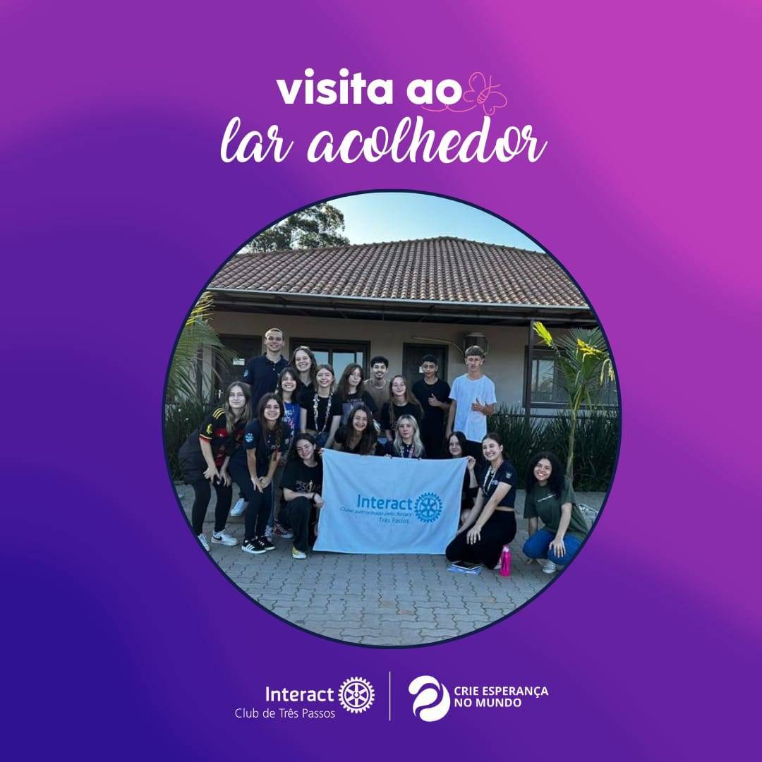 Visita ao lar acolhedor🫶🏻💜