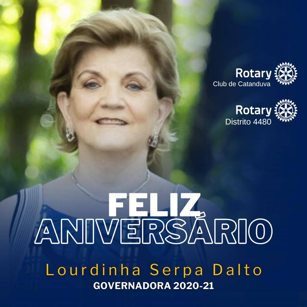 Rotariana dedicada e comprometida 