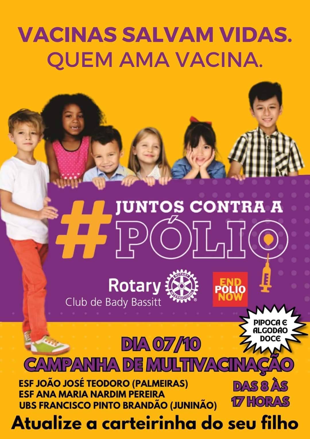 Campanha de multivacinação em Bady Bassit