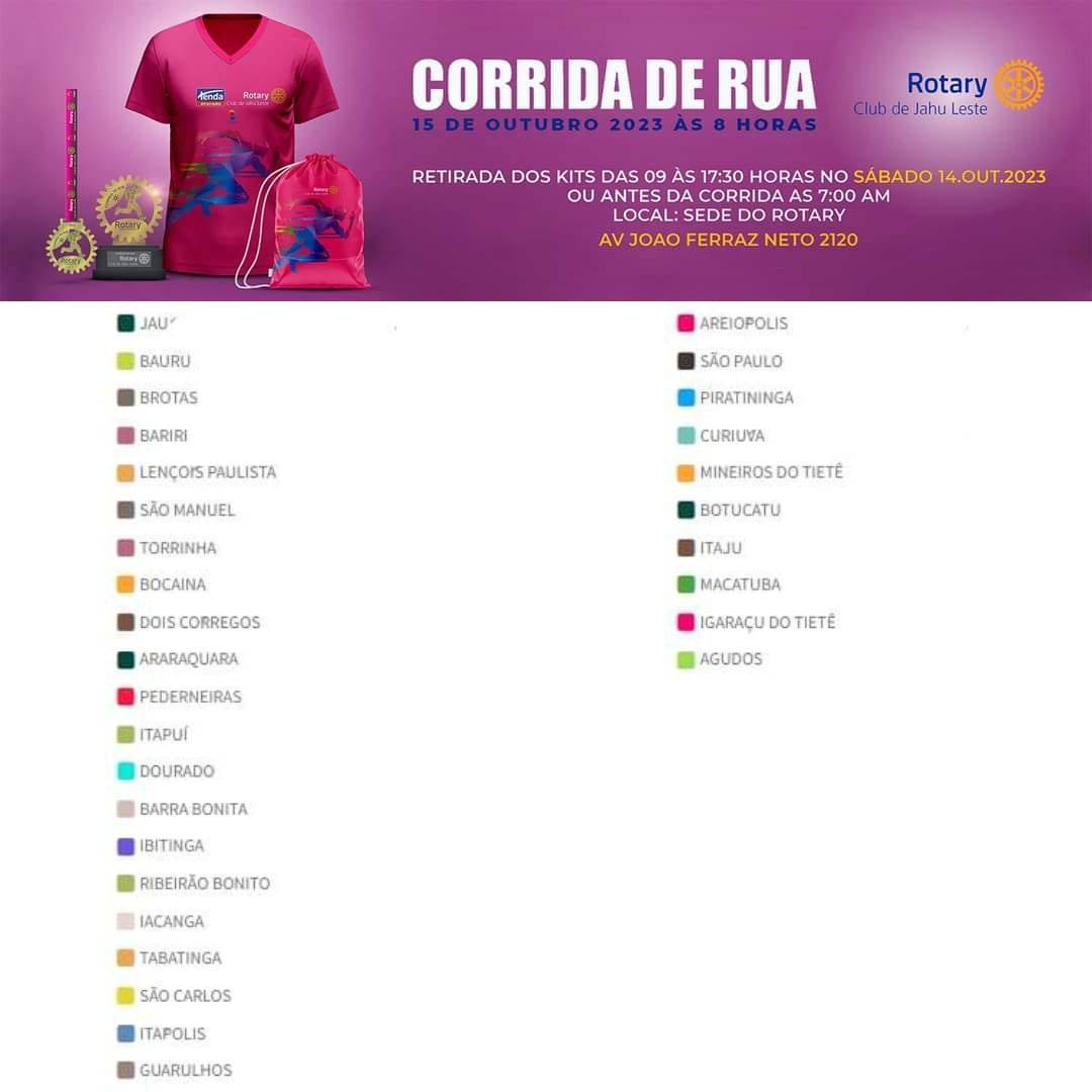 Inscrições a todo vapor