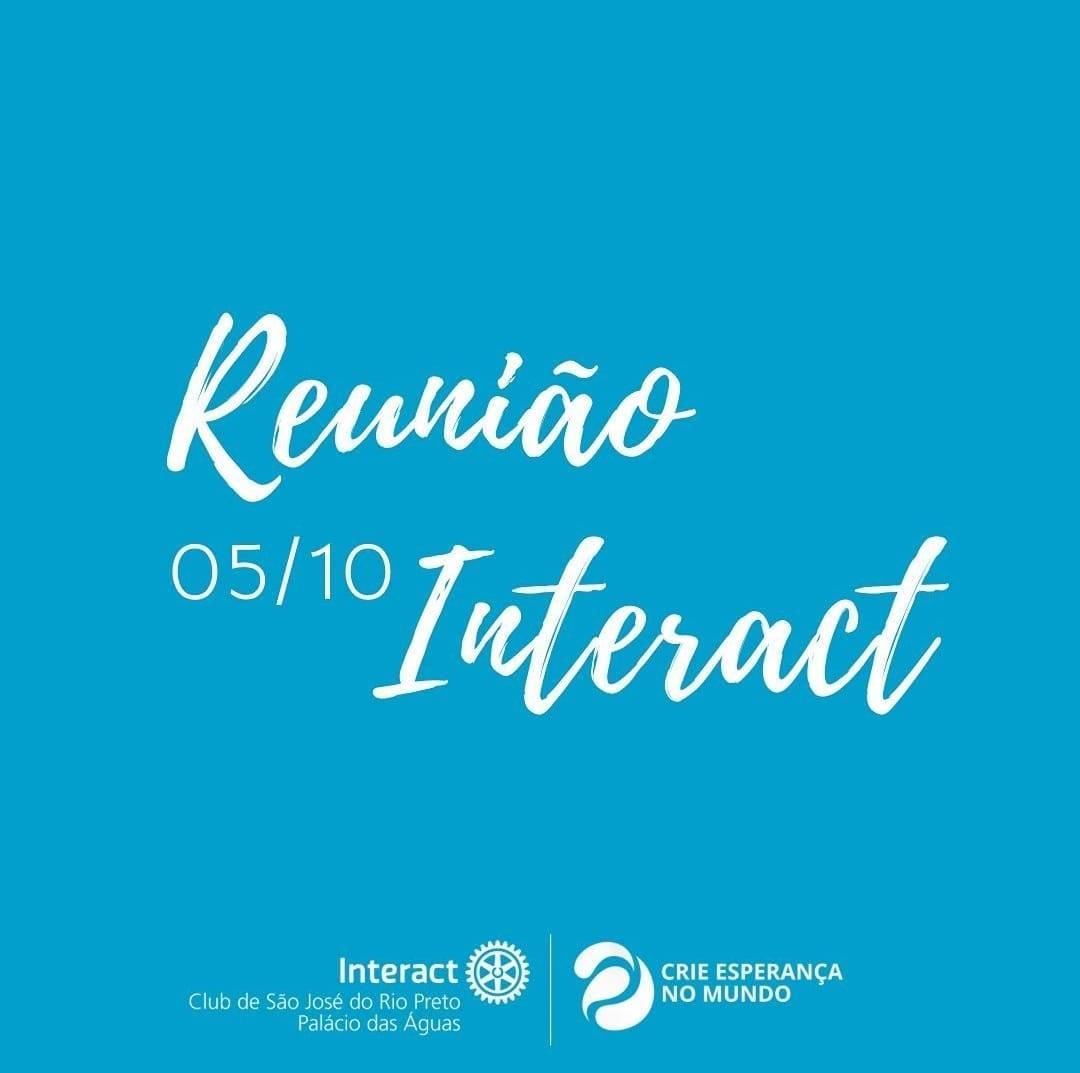 Texto do Interact Club de São José do Rio Preto - Palácio das Águas