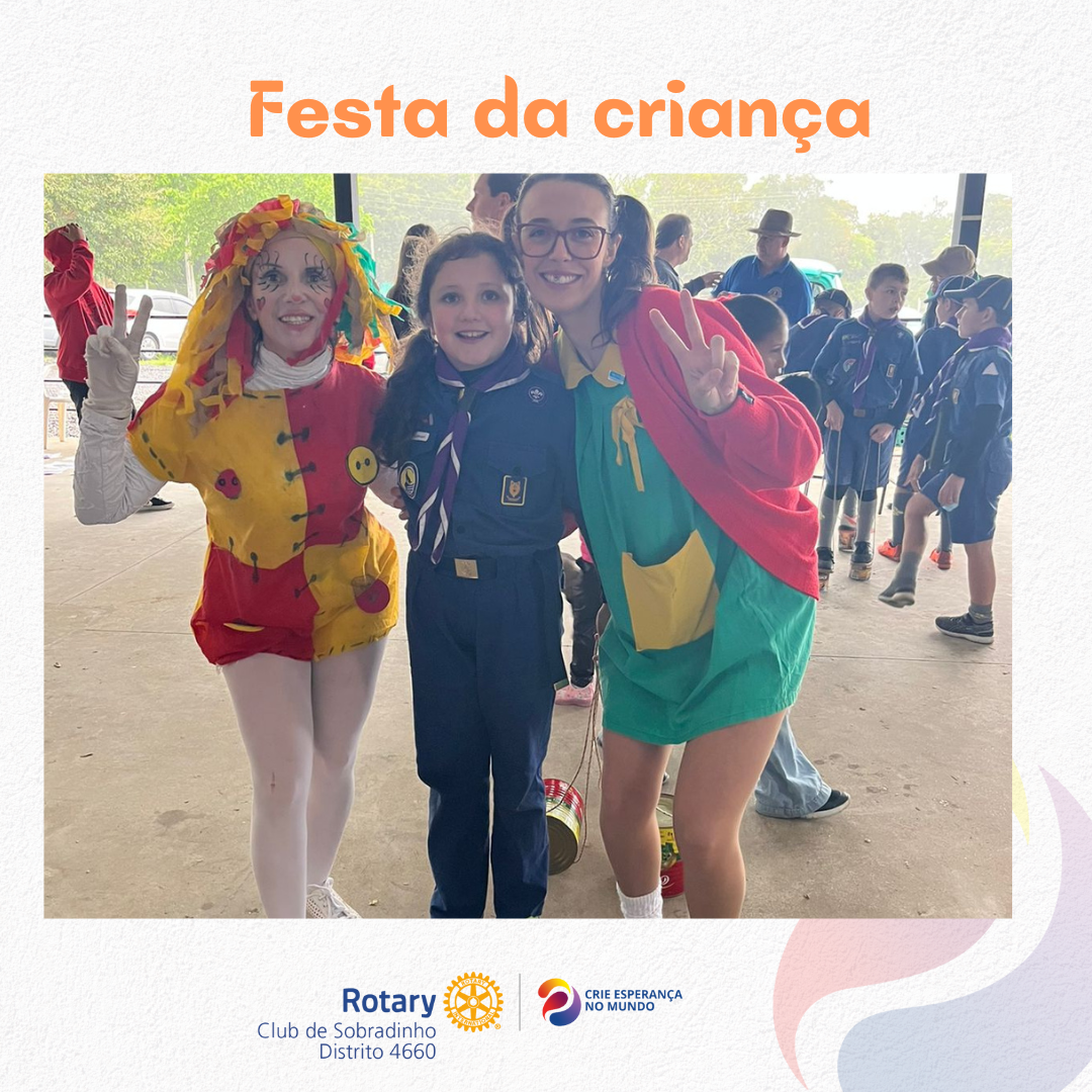 Hoje realizamos a nossa festa do dia da criança!!!