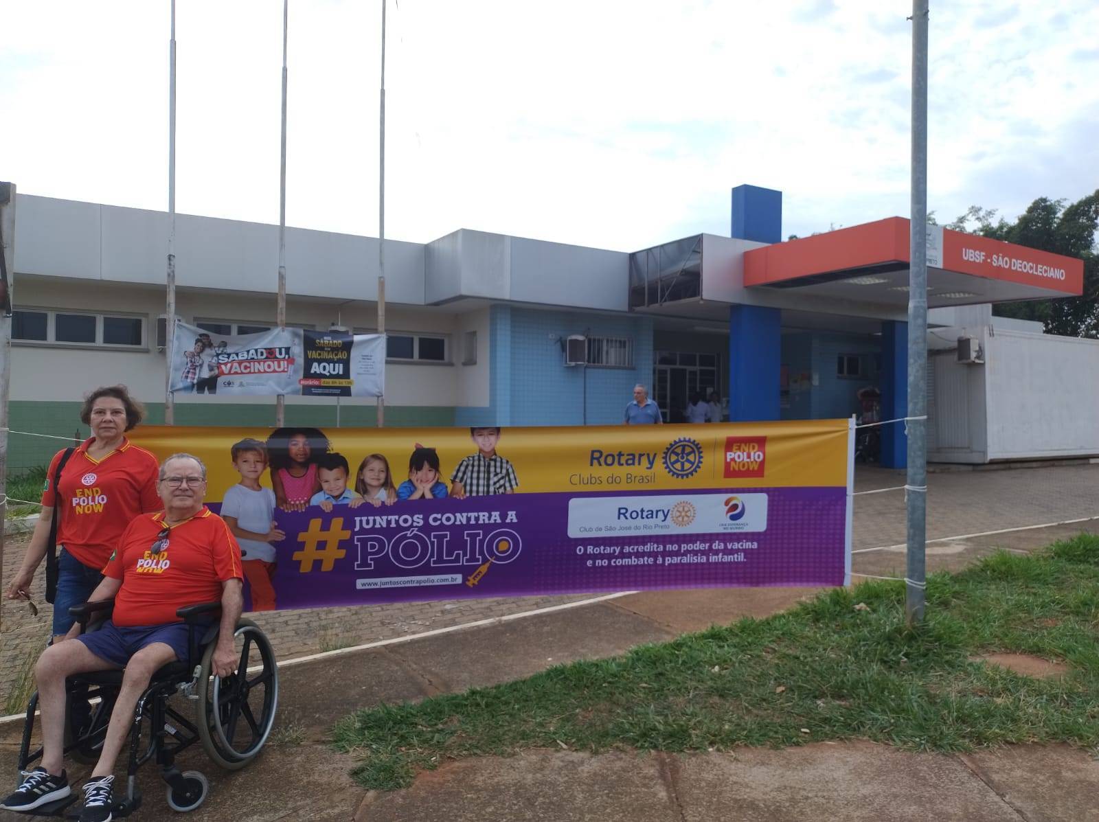  Campanha de Vacinação contra pólio pelo Rotary Club de São José de Rio Preto
