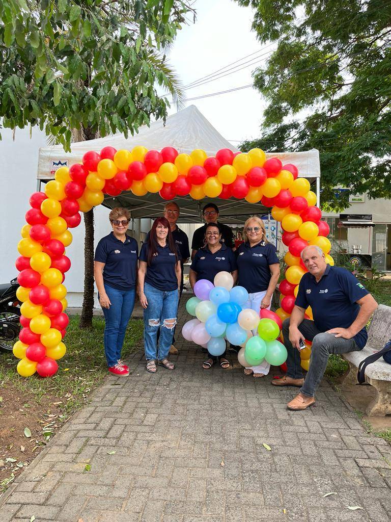 Ação do Rotary Club de Cafelândia na campanha contra a poliomielite