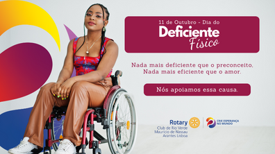 11 de Outubro Dia do Deficiente Físico