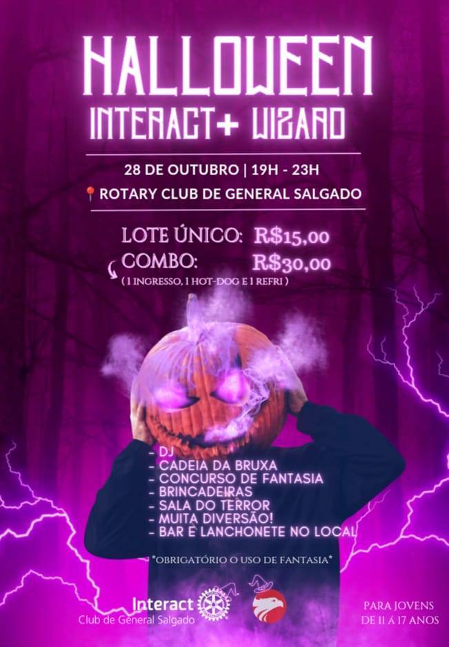 Hallowen Interact Club de General Salgado 