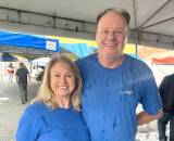 O casal de rotarianos, Vani e Mauro Maruska