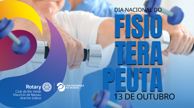 Dia 13 de Outubro - Dia do Fisioterapeuta