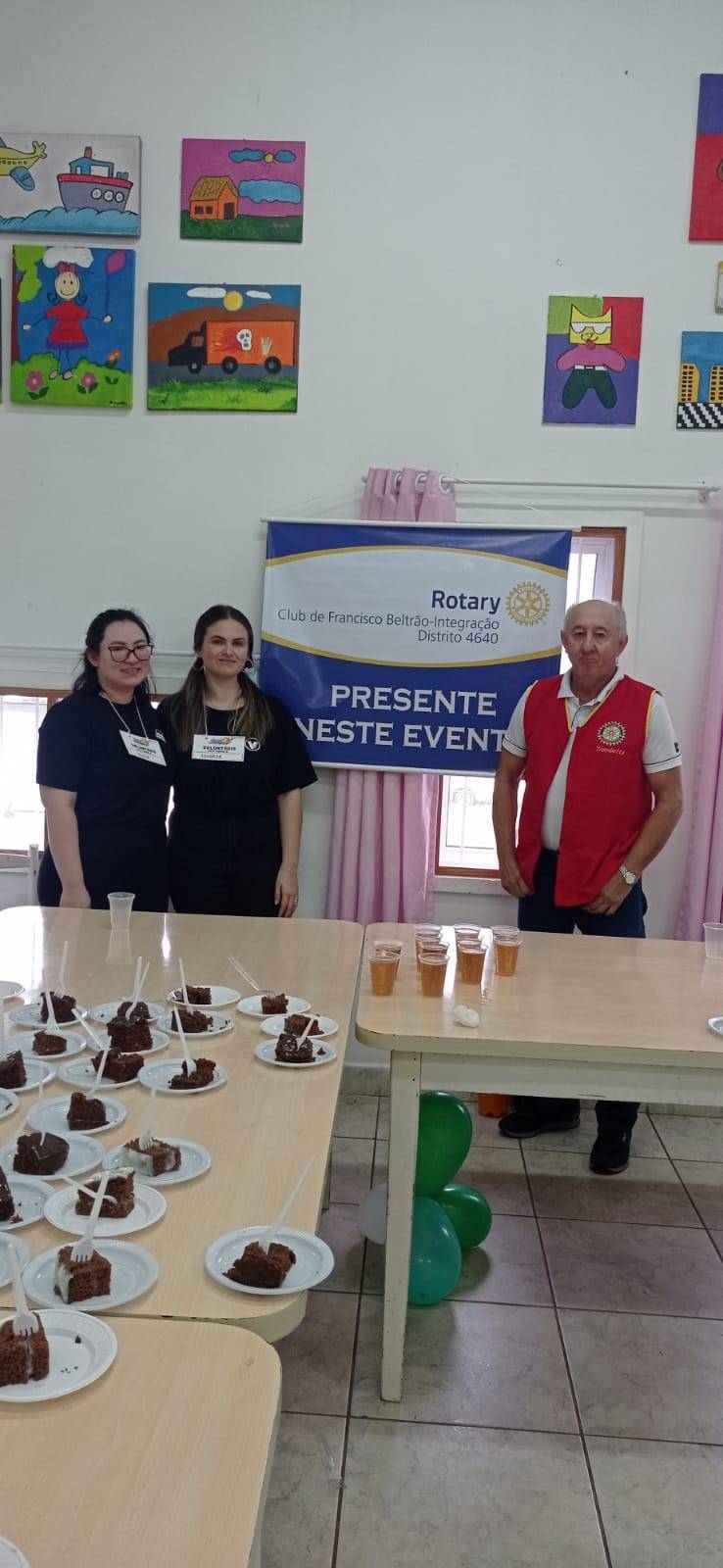 Luiz Carlos Trombetta representou o Rotary Club de Francisco Beltrão-Integração no evento.