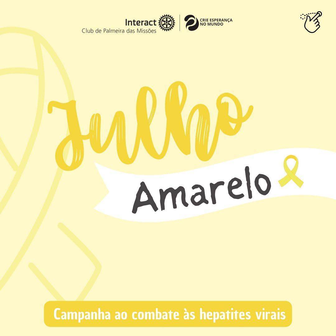 Julho Amarelo e Verde 💛💚