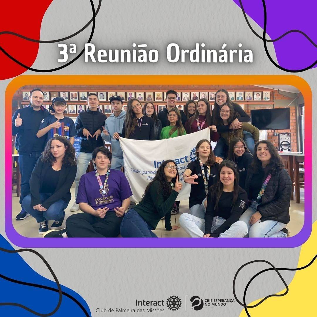 ✨ 3ª Reunião Ordinária