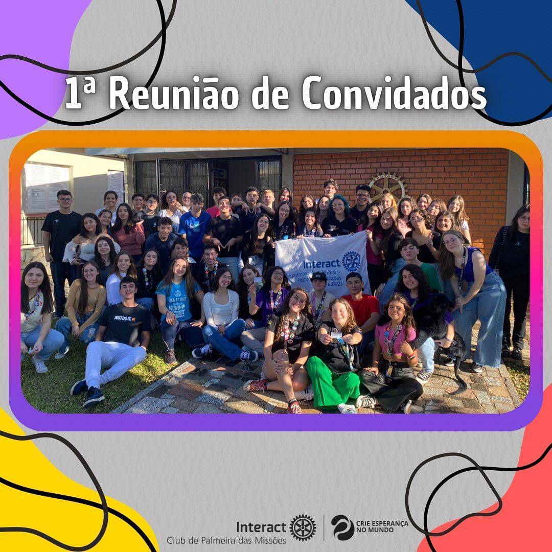 ✨ 1ª Reunião de Convidados