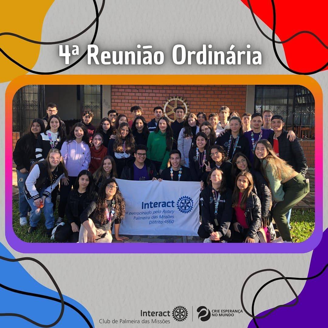 ✨ 4ª Reunião Ordinária