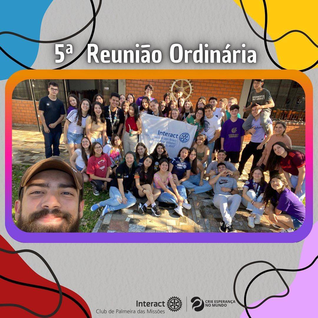✨ 5ª Reunião Ordinária