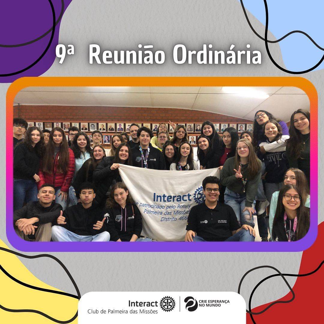 9ª Reunião Ordinária