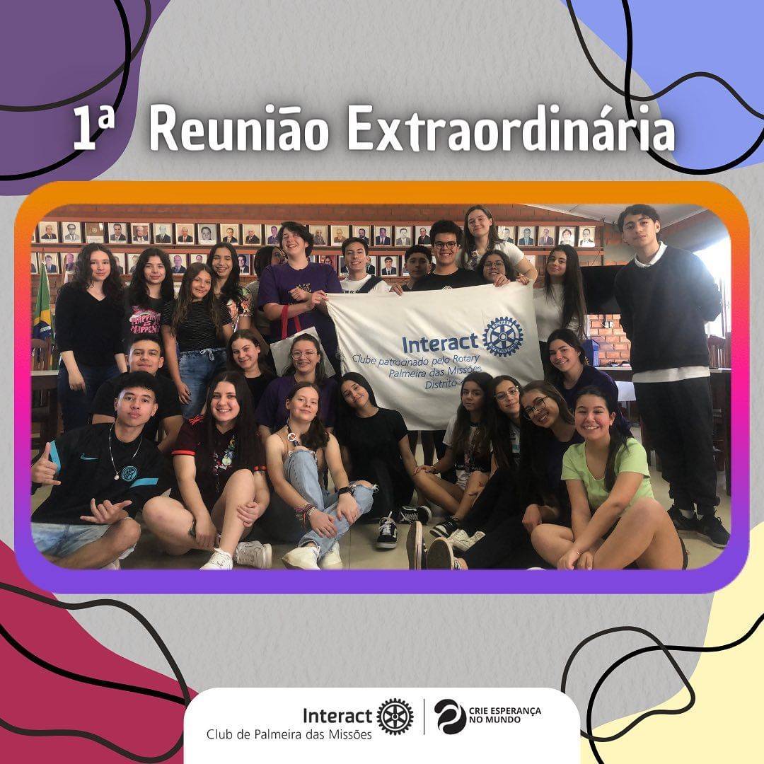 ✨ 1ª Reunião Extraordinária