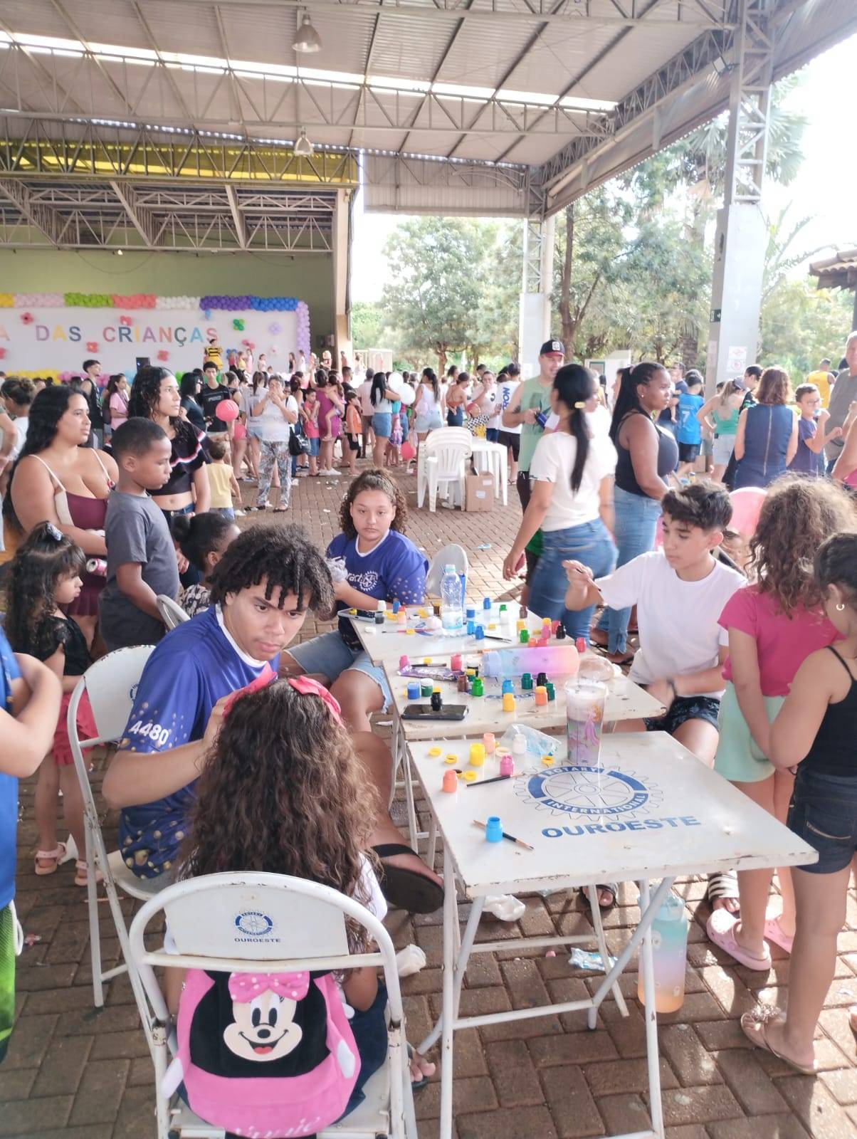 Festa do Dia das Crianças no Rotary Club de Ouroeste