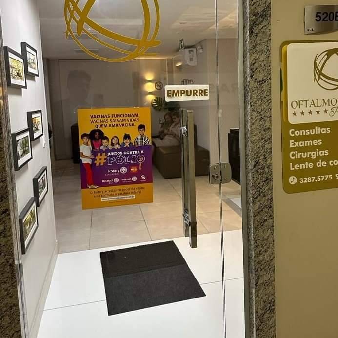 Como compartilhar a campanha End Polio Now