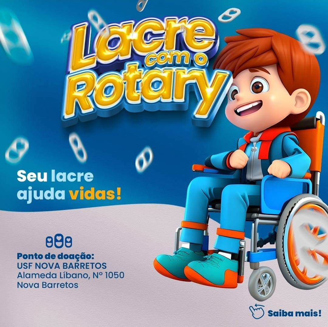 Lacre com o Rotary 