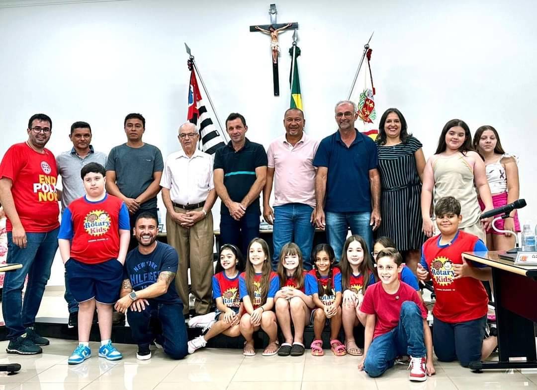Crianças do Rotary Kids de General Salgado foram homenageadas 