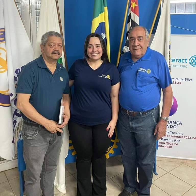 Reunião no Rotary Club de Promissão