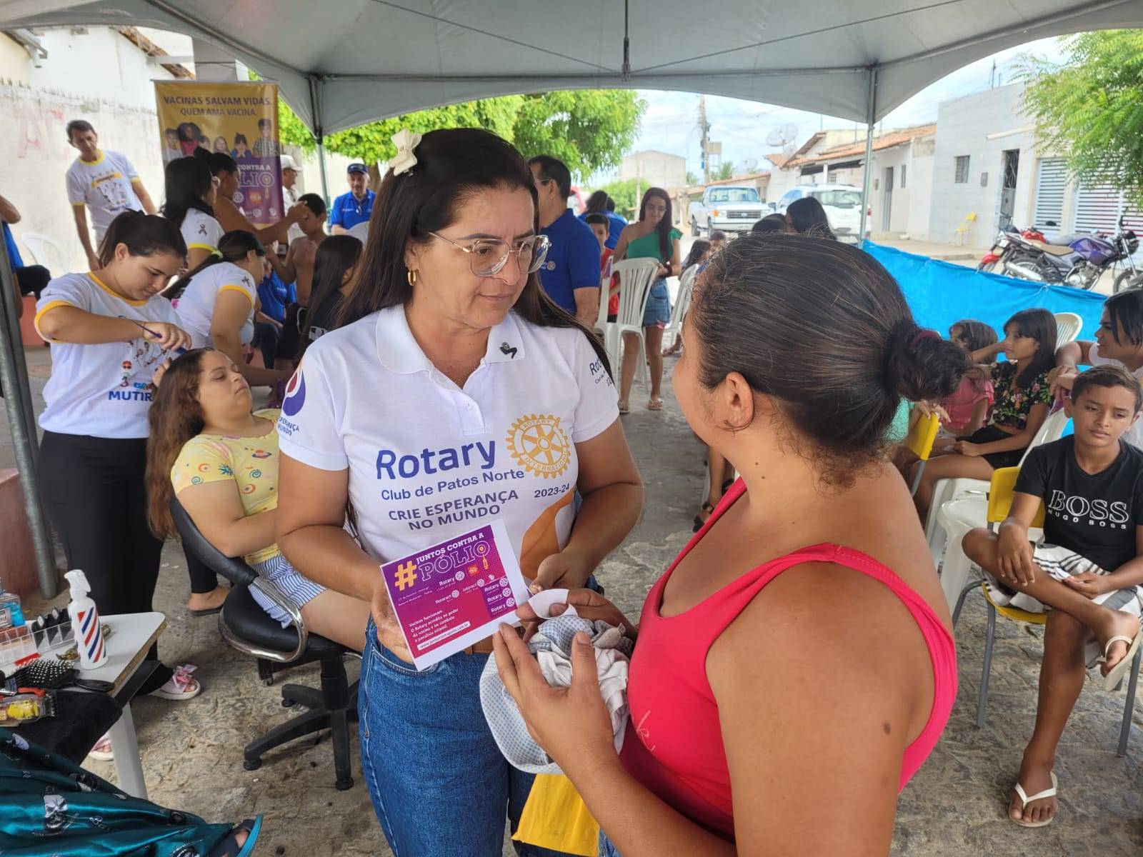 O evento aconteceu neste domingo dia 22 de outubro no bairro Nova Conquista, zona sul da cidade de Patos-PB.