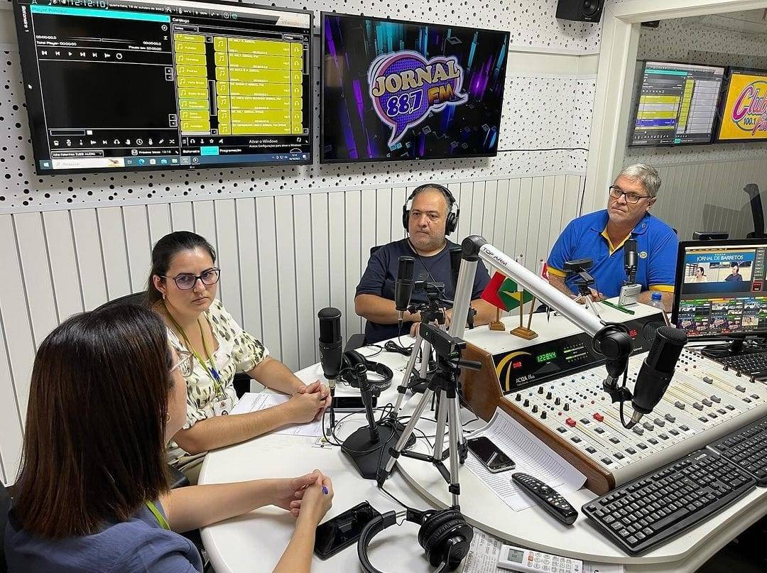 Divulgação do combate à Pólio na rádio 88,7