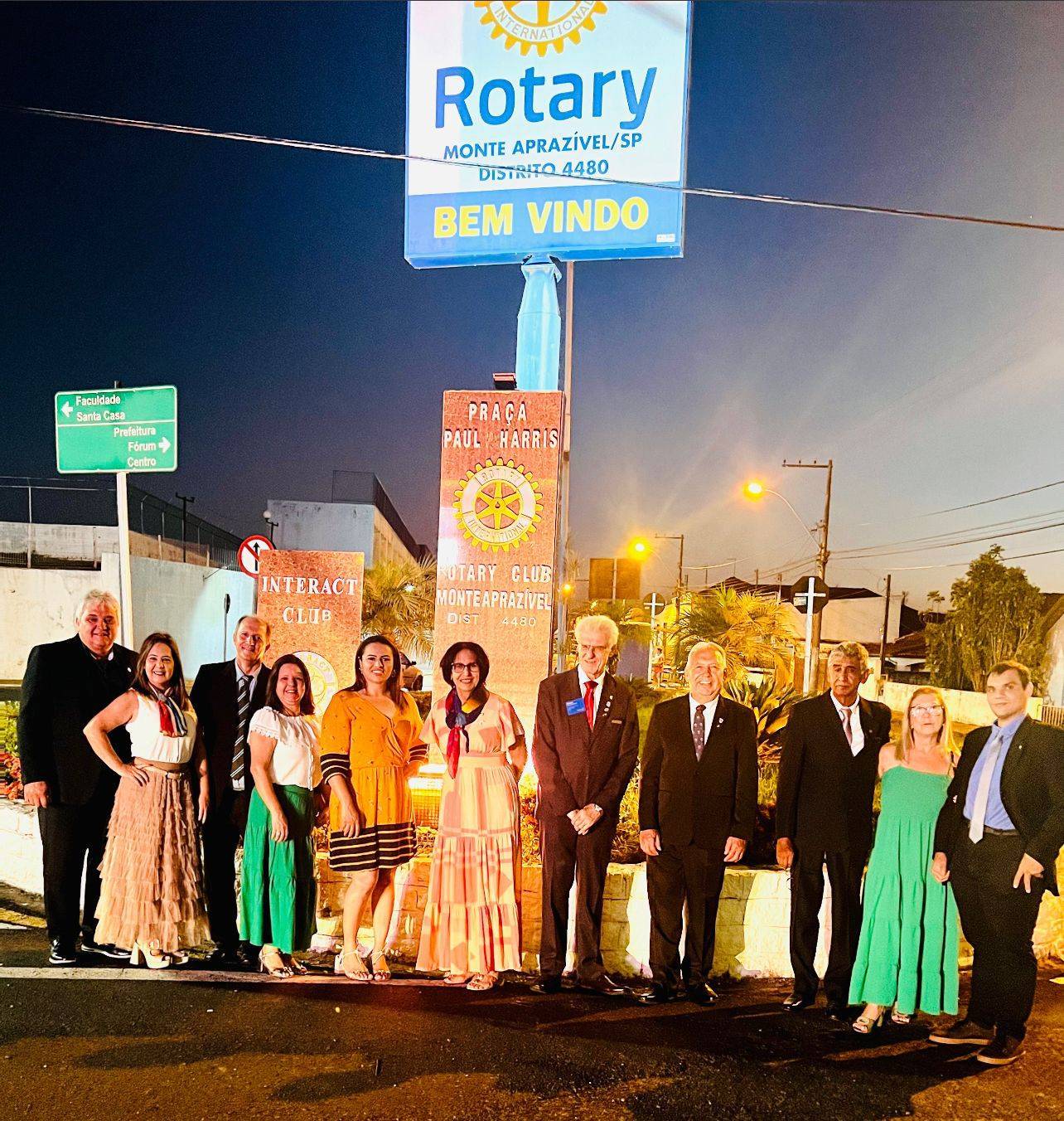 Recepção do Casal Governador pelo Rotary Club de Monte Aprazível