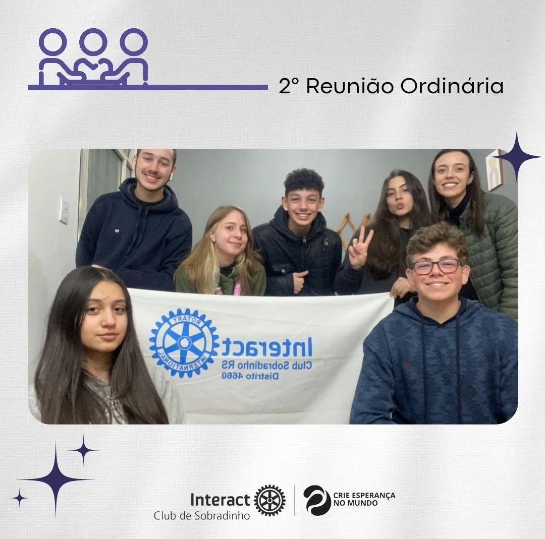 Segunda reunião ordinária 
