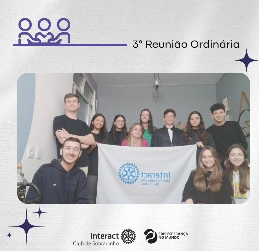 Terceira reunião ordinária 