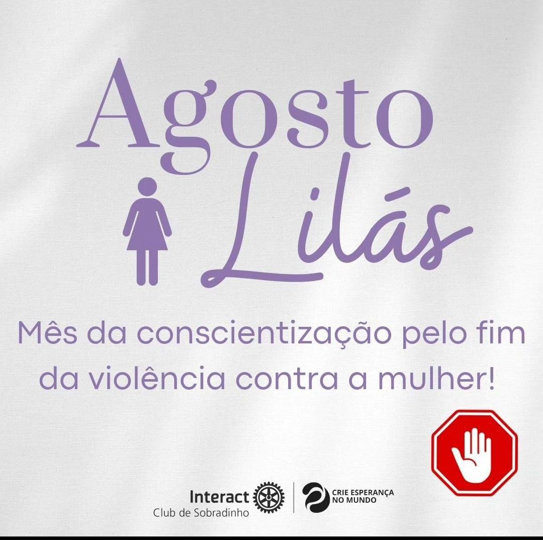 Agosto lilás 