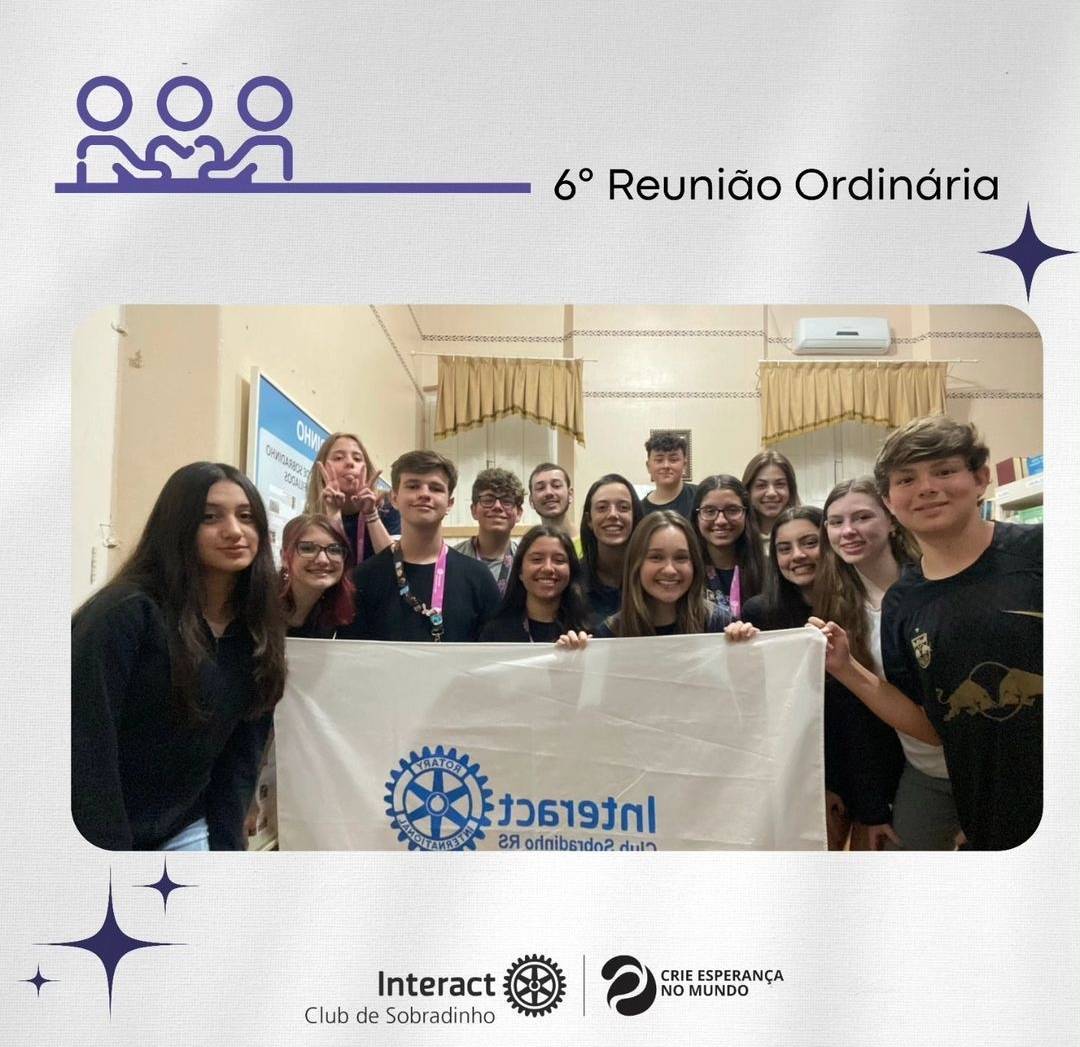 Sexta reunião ordinária com visita ao museu 