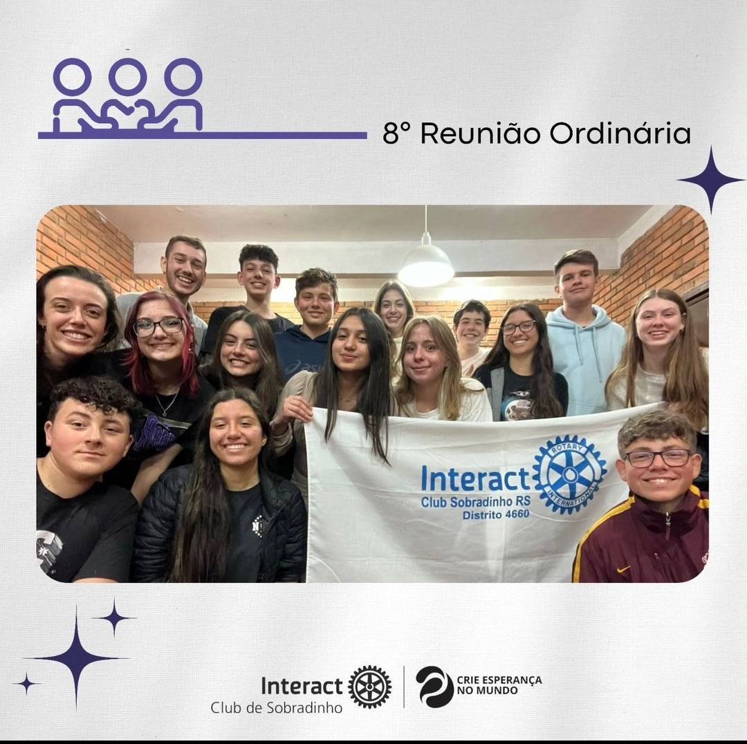 Oitava reunião ordinária com festiva 