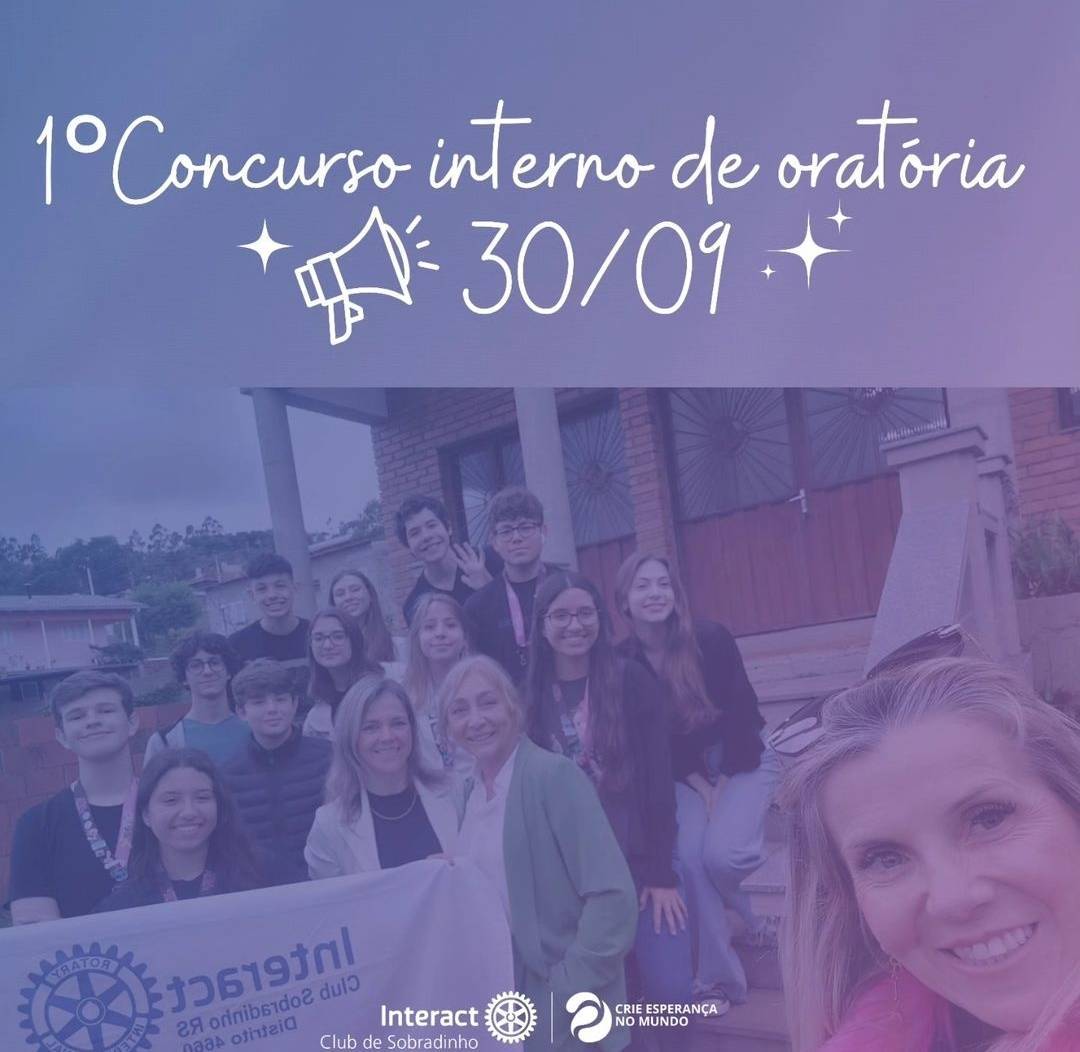 Concurso interno de oratória 