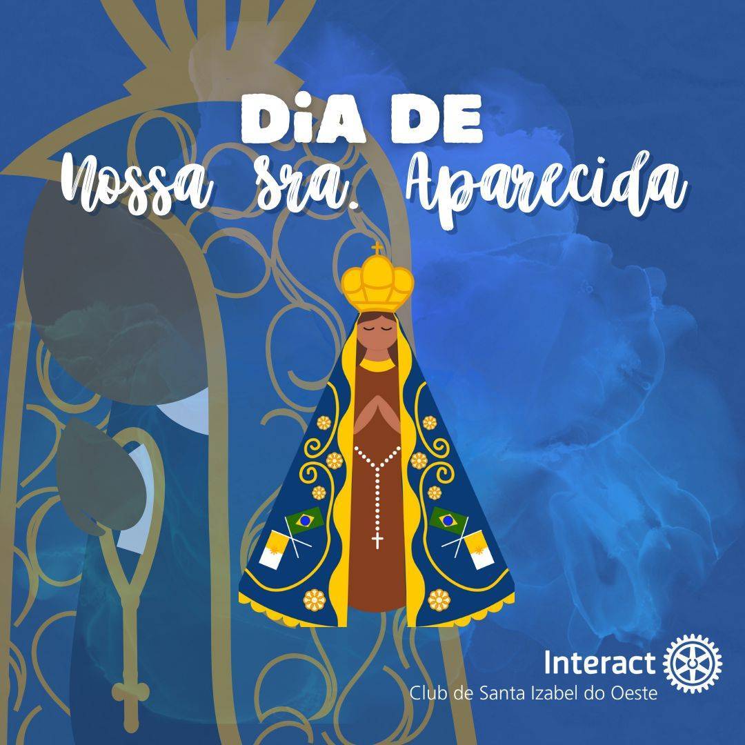 No dia 07 de outubro, o Interact participou junto com o Rotary Club, Lions Club e ACESIO na entrada do quarto dia da novena no Santuário da cidade. 