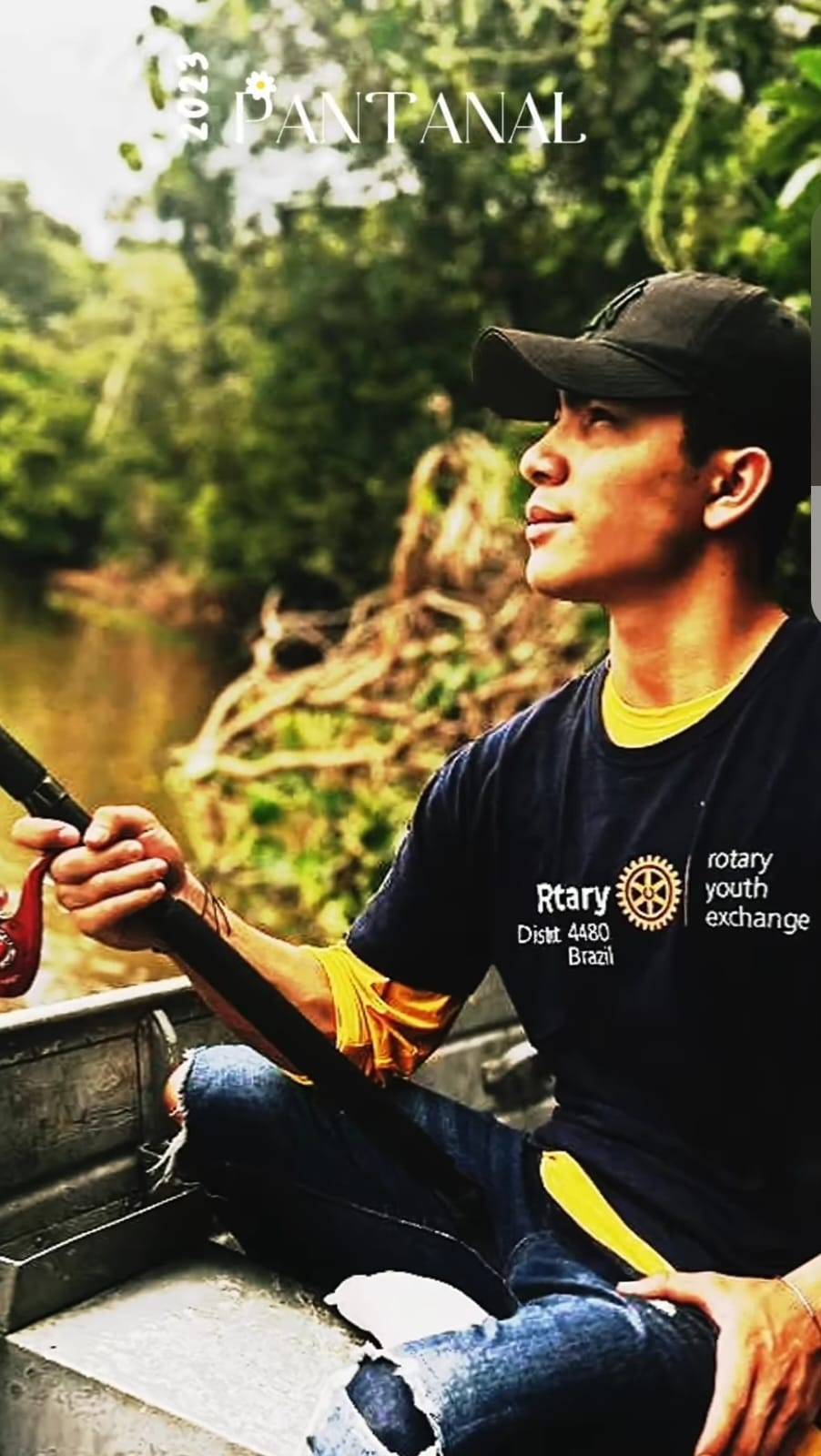 Intercambiário vai conhecer o Pantanal